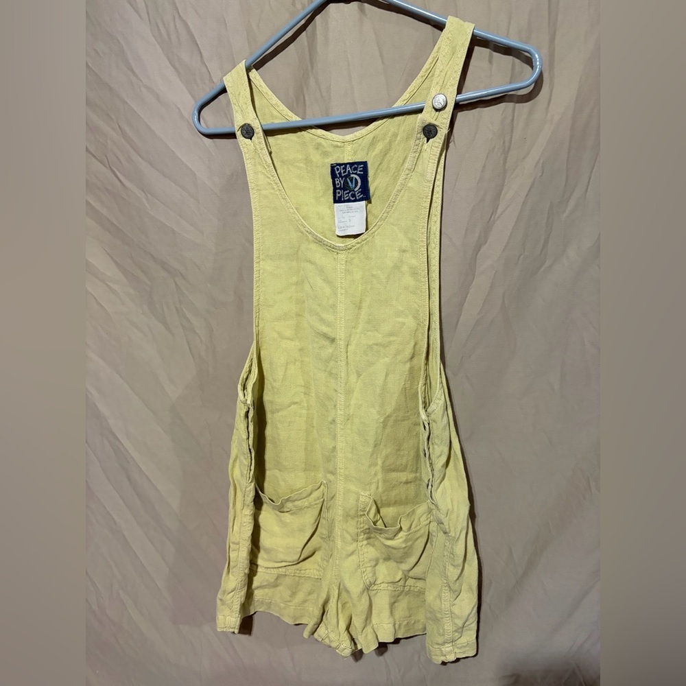 Peace by peice 100 percent linen romper